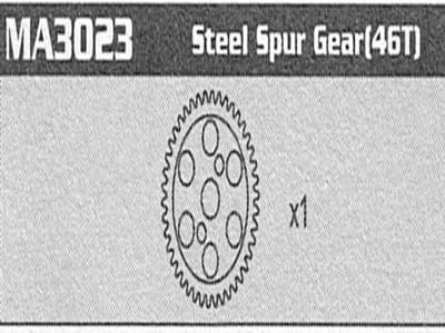 Amewi MA3023 Steel Spur Gear Raptor
