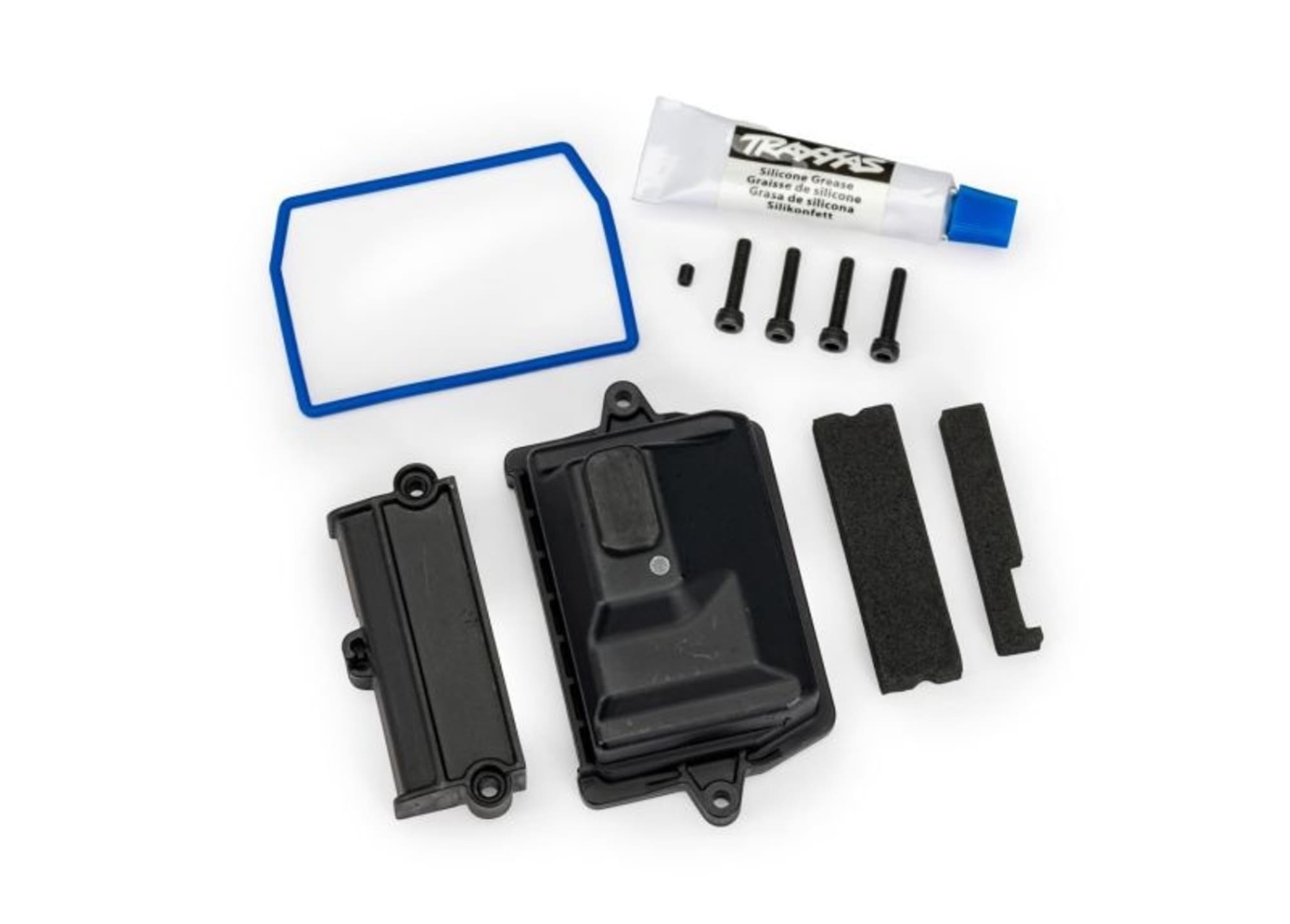 Traxxas Empfaenger-Box gedichtet fuer Funco fuer RC Modelle