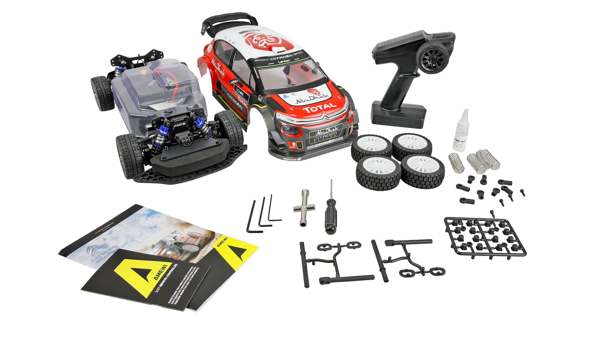 Amewi Hyper Go Citroen C3 WRC Rallye RC Auto 1_10 Brushless 4WD ARTR