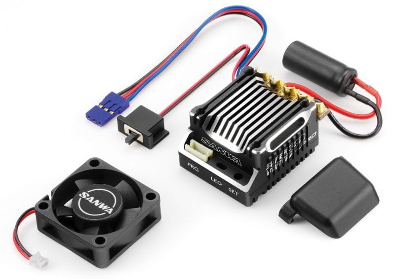 Sanwa Super Vortex Pro Generation 2 Fahrtregler - RC-Zubehoer