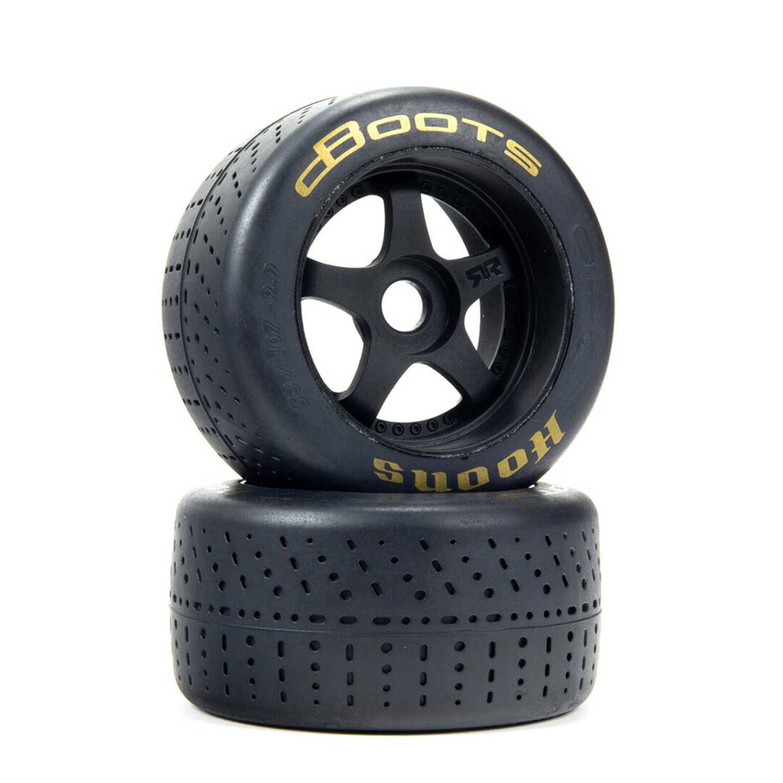 Arrma dBoots Hoons 53_100 2.9 Tire Set Gold 5-Spoke _2_ - RC-Zubehoer