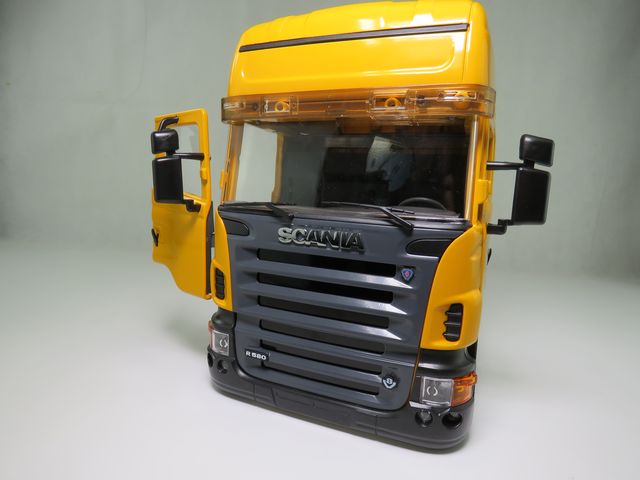 Wedico SCANIA Fahrerhaus TOPLINE_ gelb RAL1007 - RC-Zubehoer