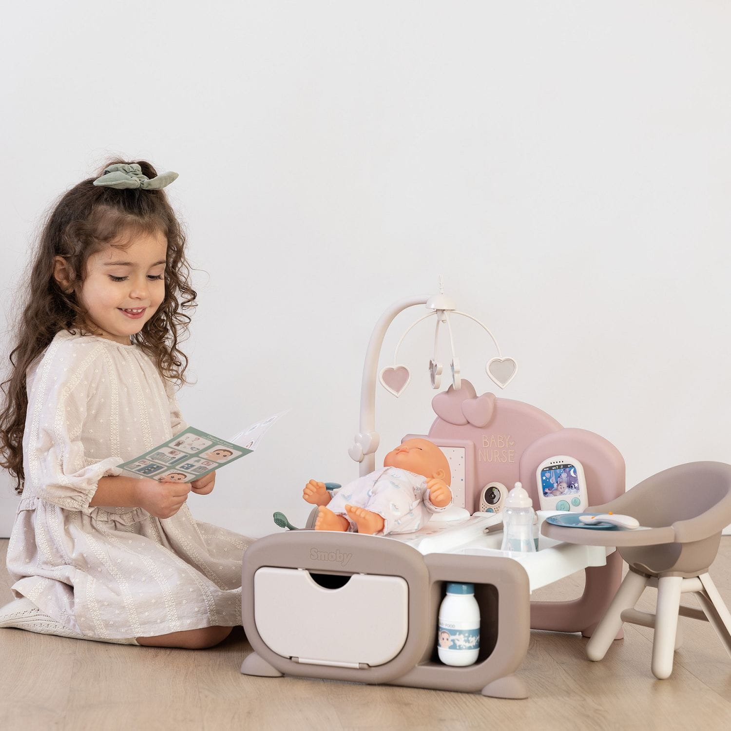 Smoby Baby Nurse Cocoon Puppen-Spielzimmer 3-in-1