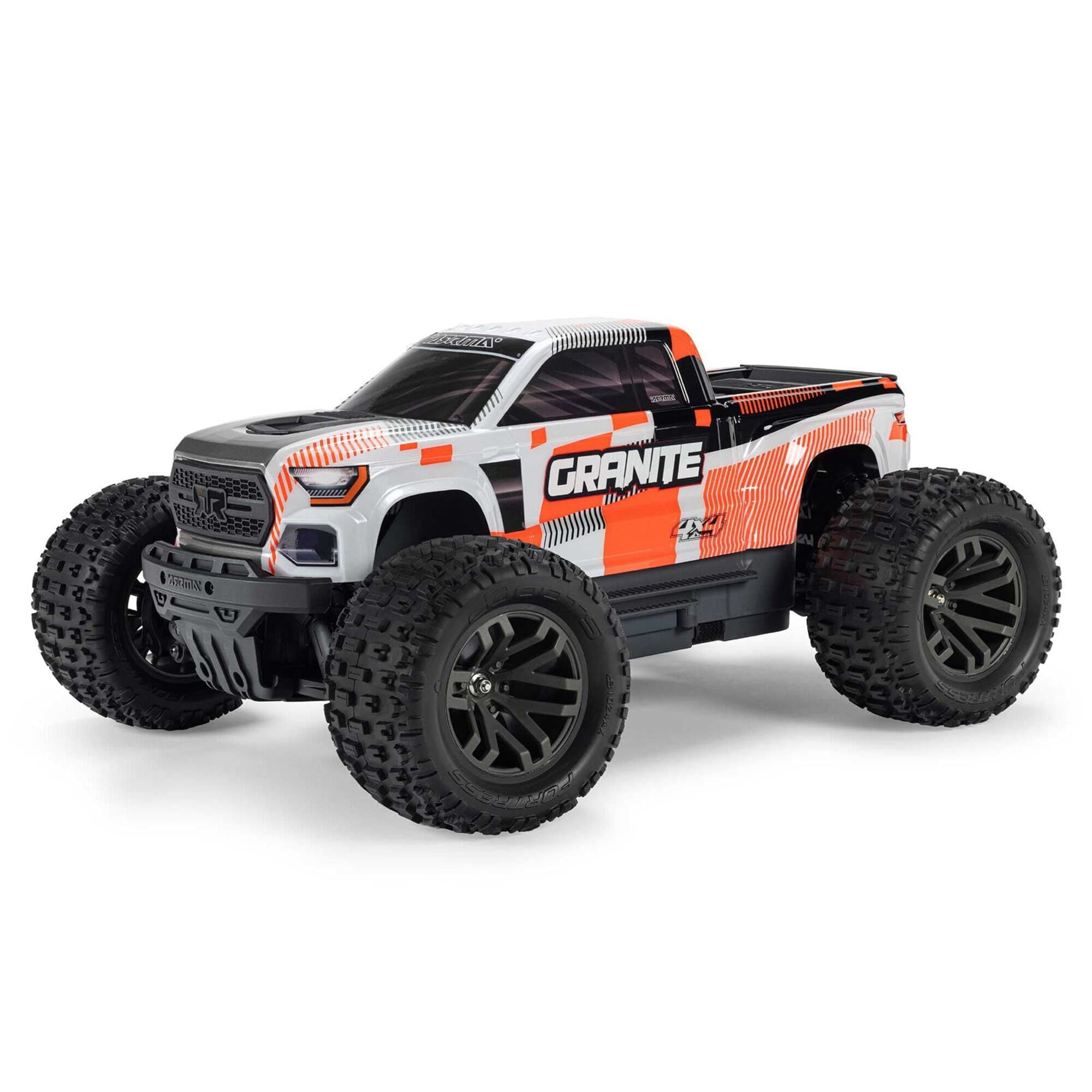 ARRMA 1_10 Granite Mega 665 4x4 RTR Monster Truck Orange