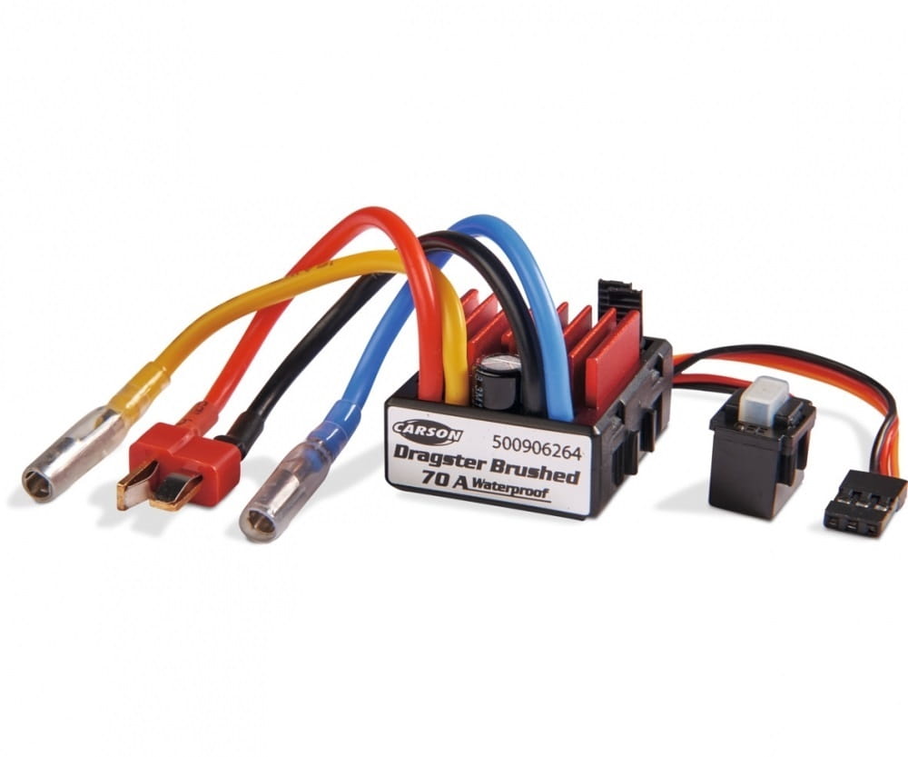 Carson Fahrregler Dragster Brushed 70A Regler Carson Fahrregler Dragster Brushed 70A Regler