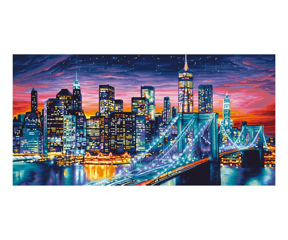 Schipper Malen nach Zahlen - Manhattan bei Nacht NEU
