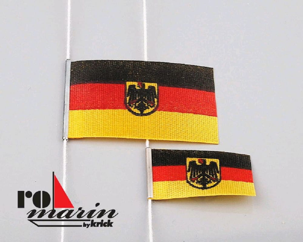 Romarin Bundesdienstflaggen 25x40 mm/15x25 mm