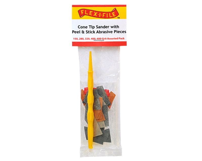 Krick Cone Tip - Konischer Schleif-Stick mit Schleifpads sortiert - RC-Zubehoer