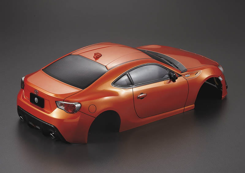 Killerbody Toyota 86  195mm Metallic Orange lackiert, RTU all-in