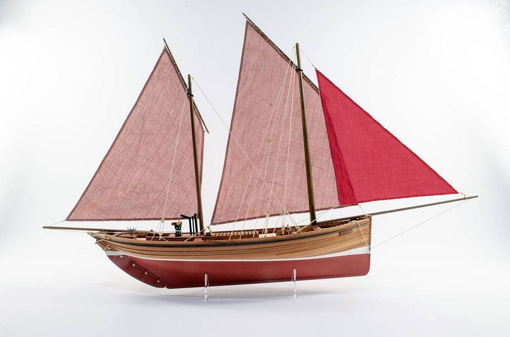 Lady Isabella Zulu 1_64 Modellbausatz mit lasergeschnittenen Holz- und Messingteilen