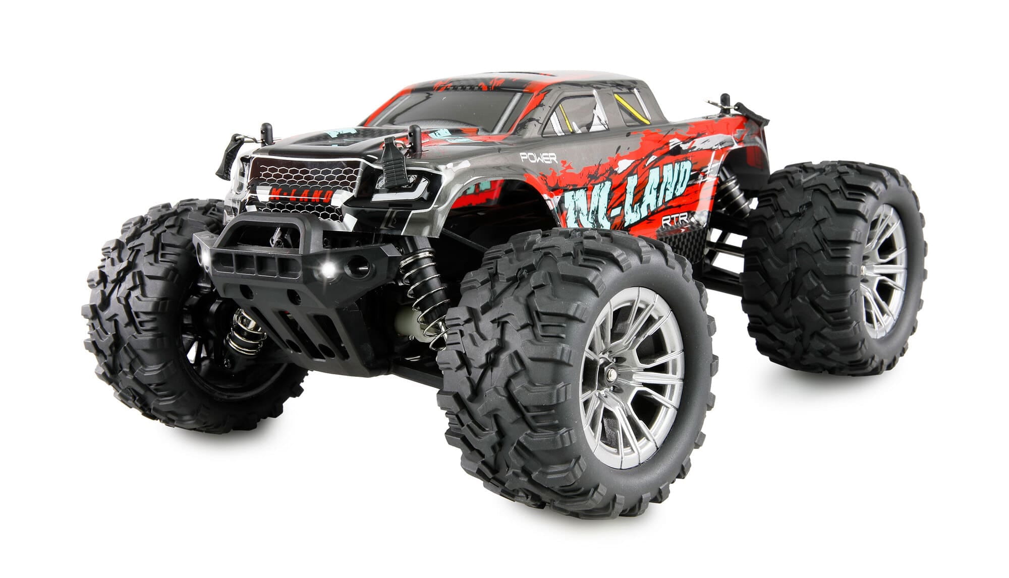 Amewi M-Land RC Monstertruck 48km_h 4WD 1_16 RTR rot - Art_-Nr. 22622