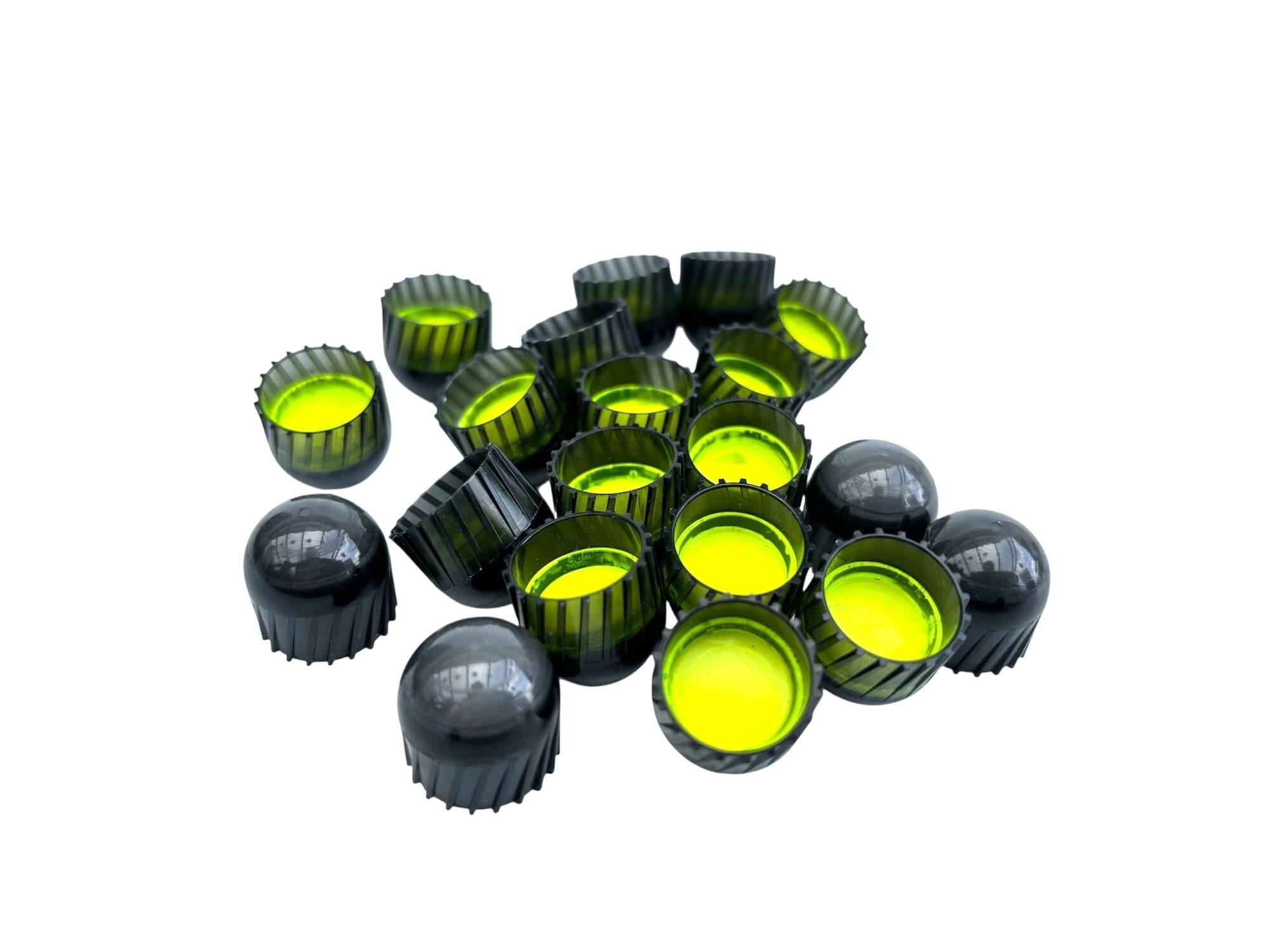 HS Projectiles Paintball Projektile 400 Stueck Schwarz Gelb MagFed Munition