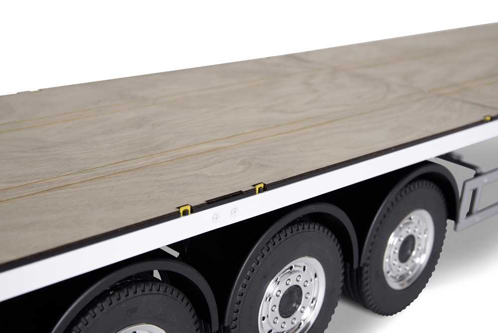 Carson RC Truck Anhänger 1:14 3-Achs Flachbettauflieger III Stahl Carson RC Truck Anhänger 1:14 3-Achs Flachbettauflieger III Stahl