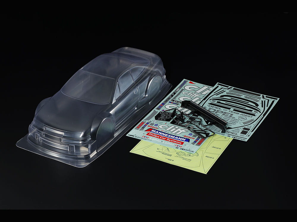 Tamiya Opel Calibra V6 Cliff RS257 Karosserie 1_10 unlackiert_