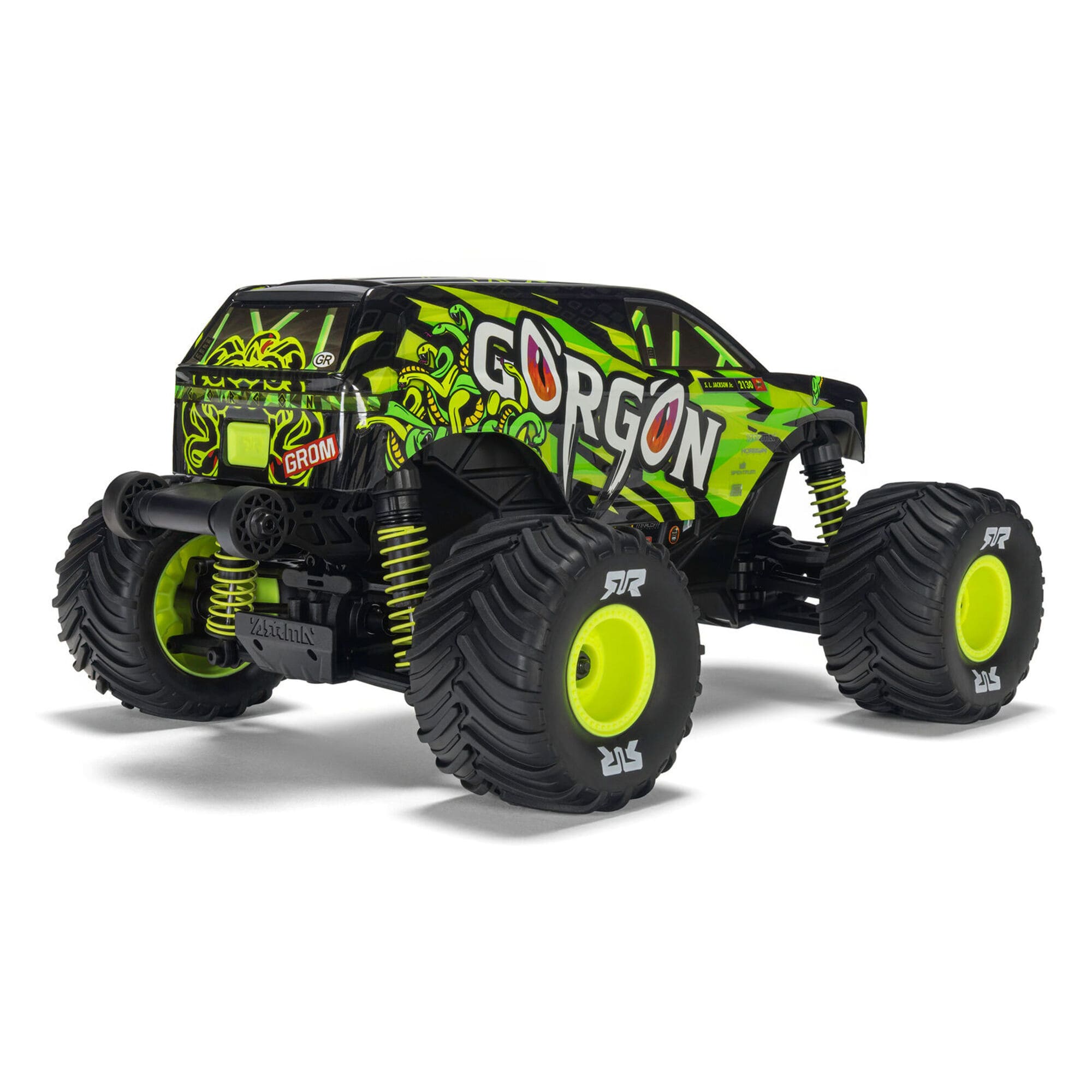 Arrma GORGON GROM 1_16 4X4 RTR Monster Truck Gelb