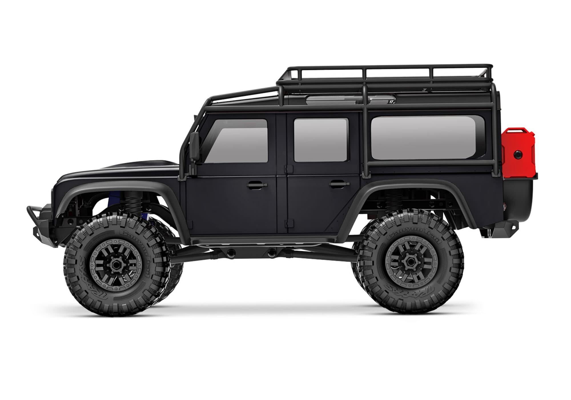 Traxxas TRX-4M LR Defender 4x4 schwarz 1_18 Crawler RTR fuer RC Modelle