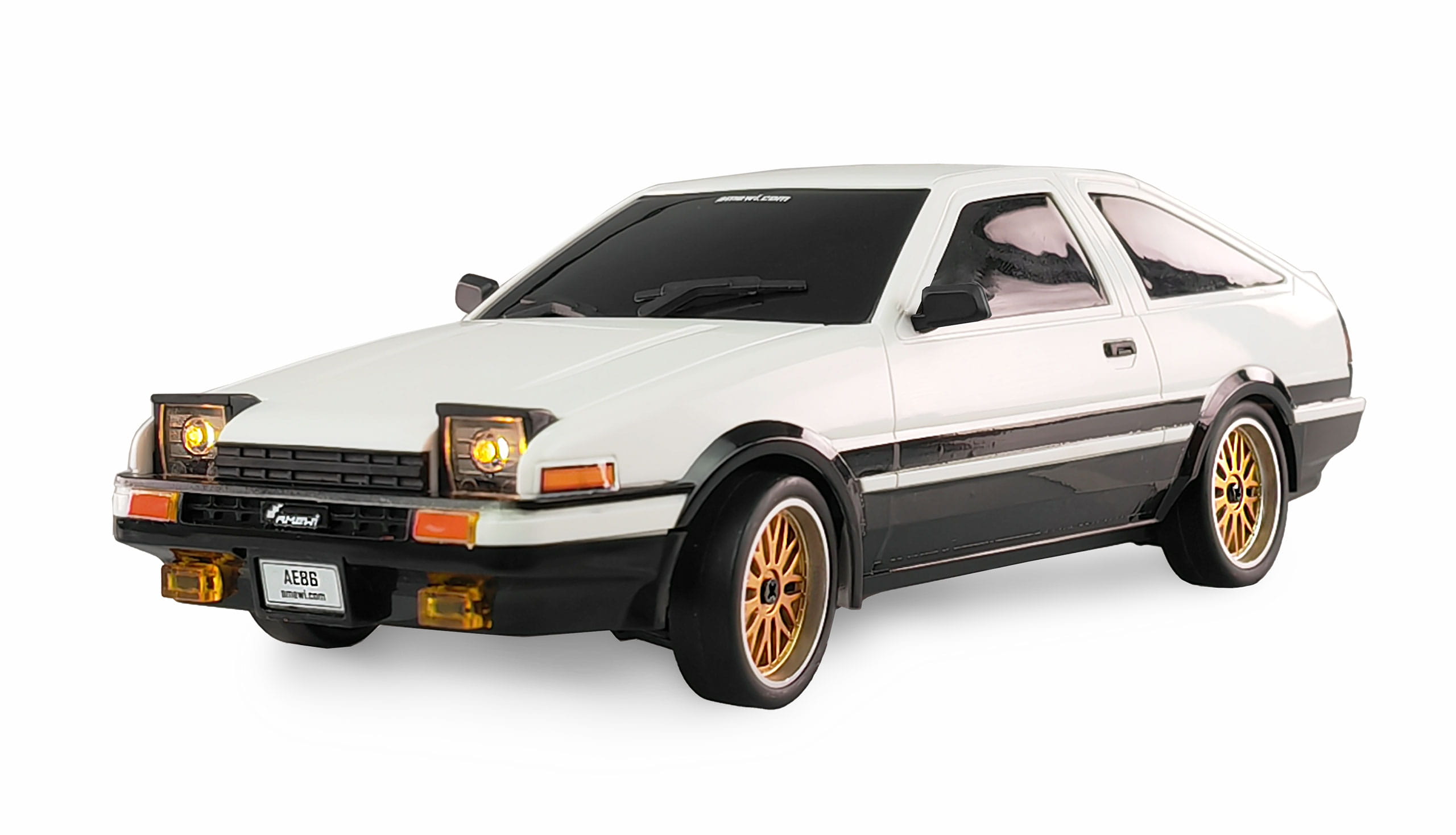Amewi AE86 Sprinter Trueno Scale Drift Racing Car 1:18 RTR weiß