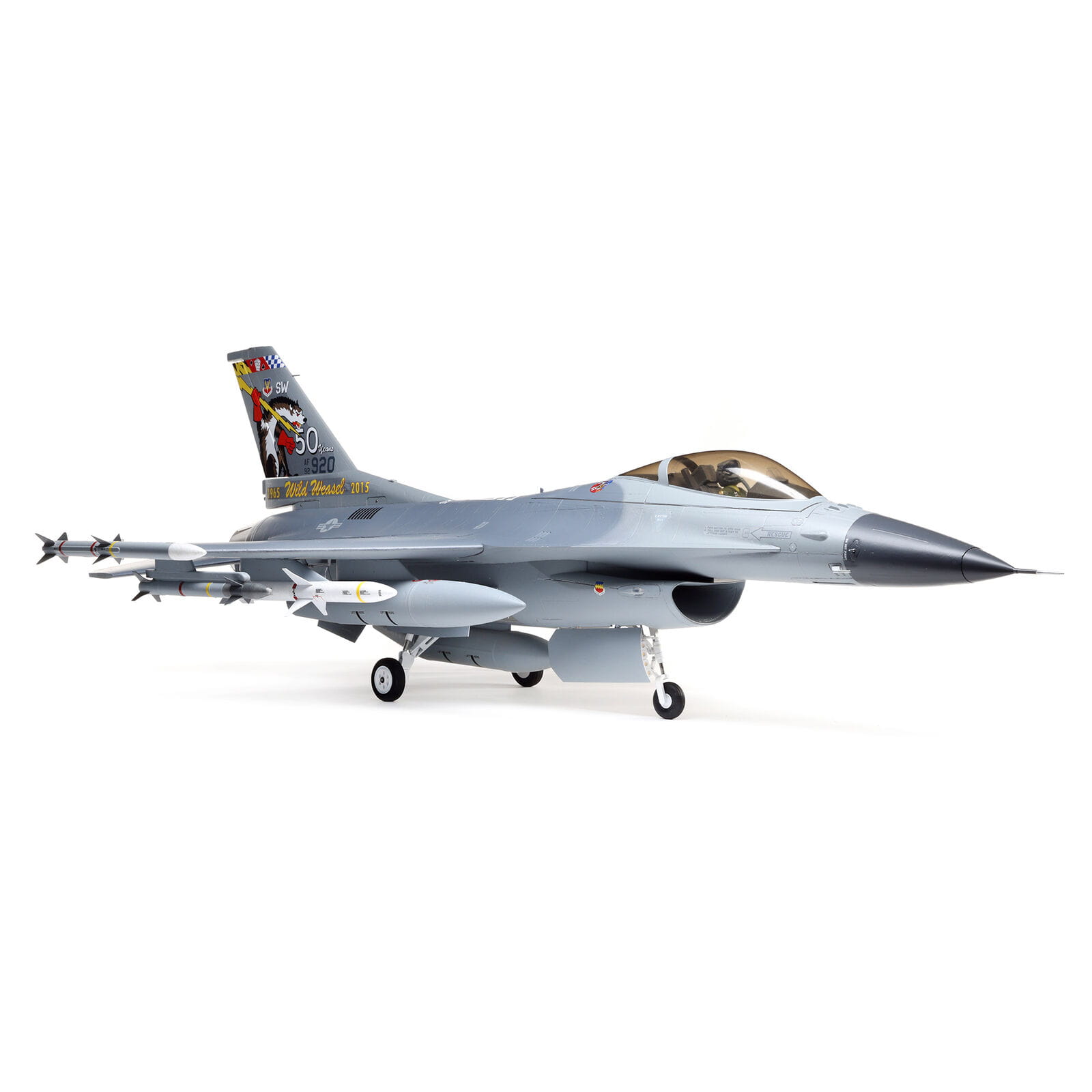 E-flite F-16 Falcon 80mm EDF RC Jet Smart BNF Basic mit SAFE Select - RC-Zubehoer