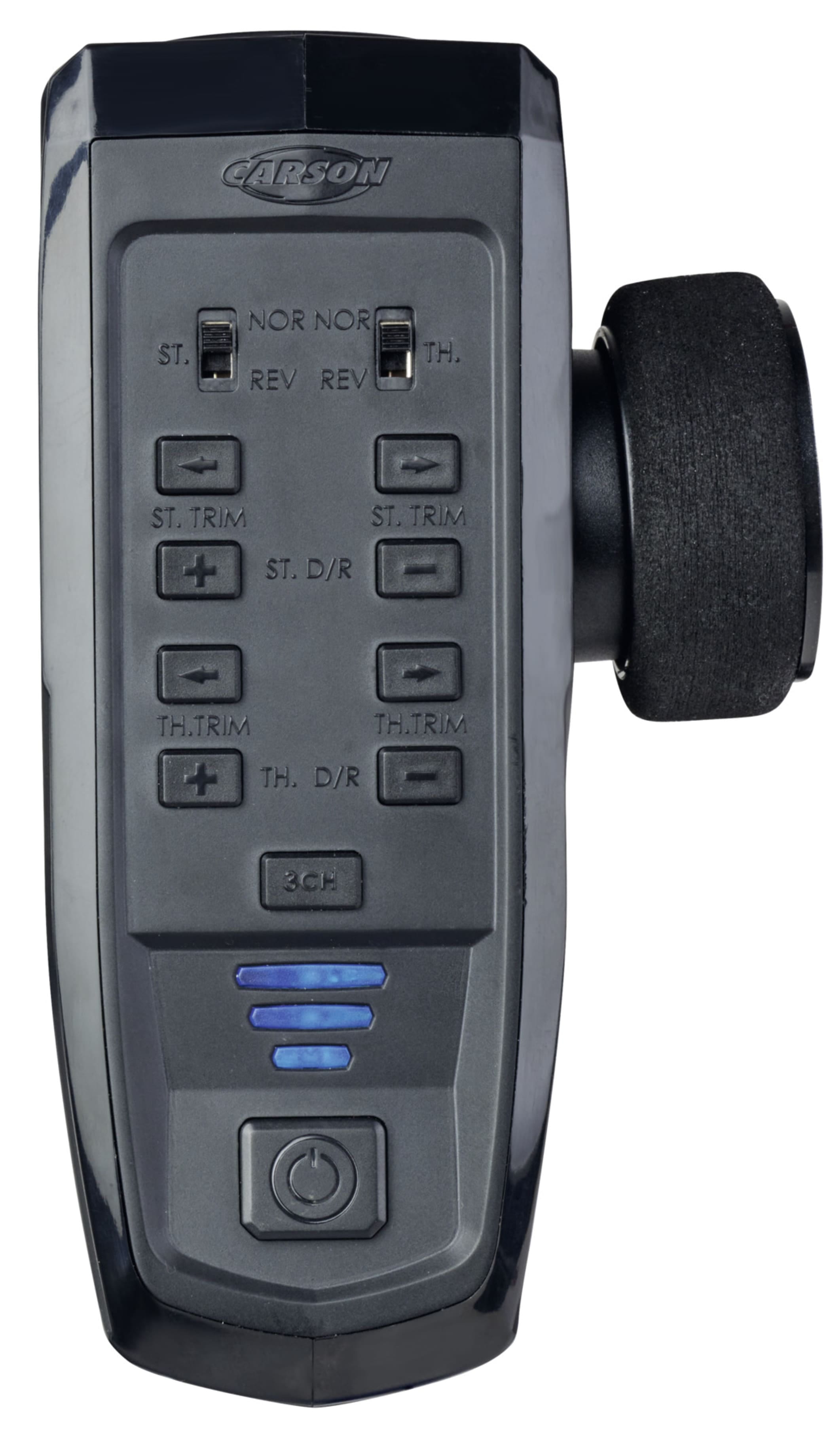 Carson RC Fernsteuerung FS Reflex Wheel Pro 4 3-Kanal 2_4 GHz mit wasserdichtem Empfaenger