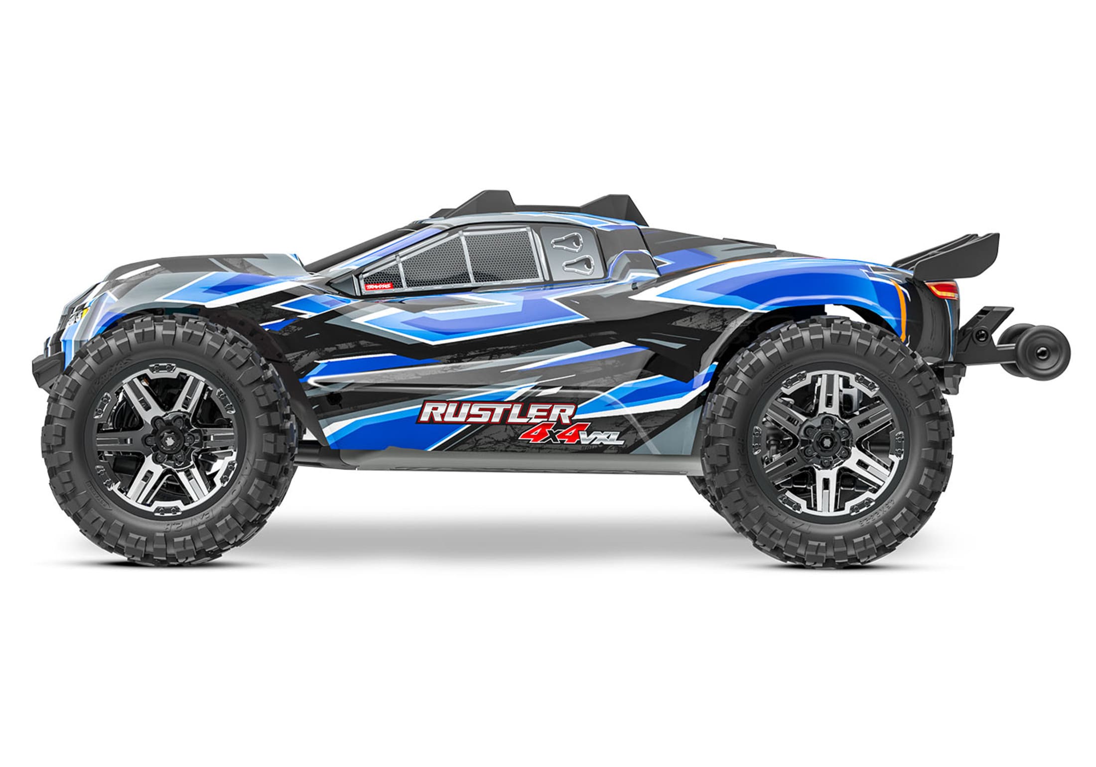 Traxxas RC Rustler 4x4 VXL HD RTR blau Traxxas RC Rustler 4x4 VXL HD RTR blau