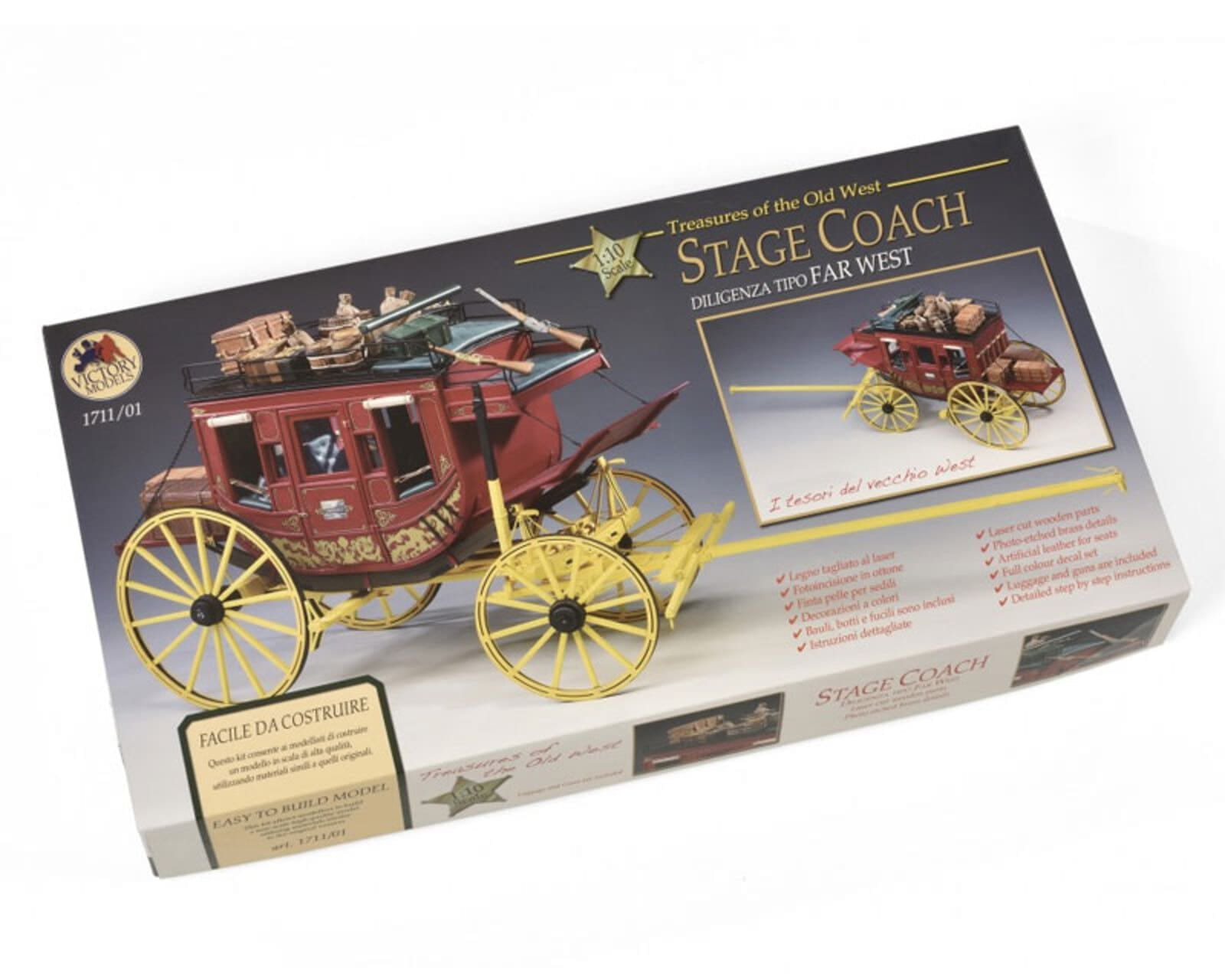 Krick Postkutsche Wells Fargo 1:10 Baukasten