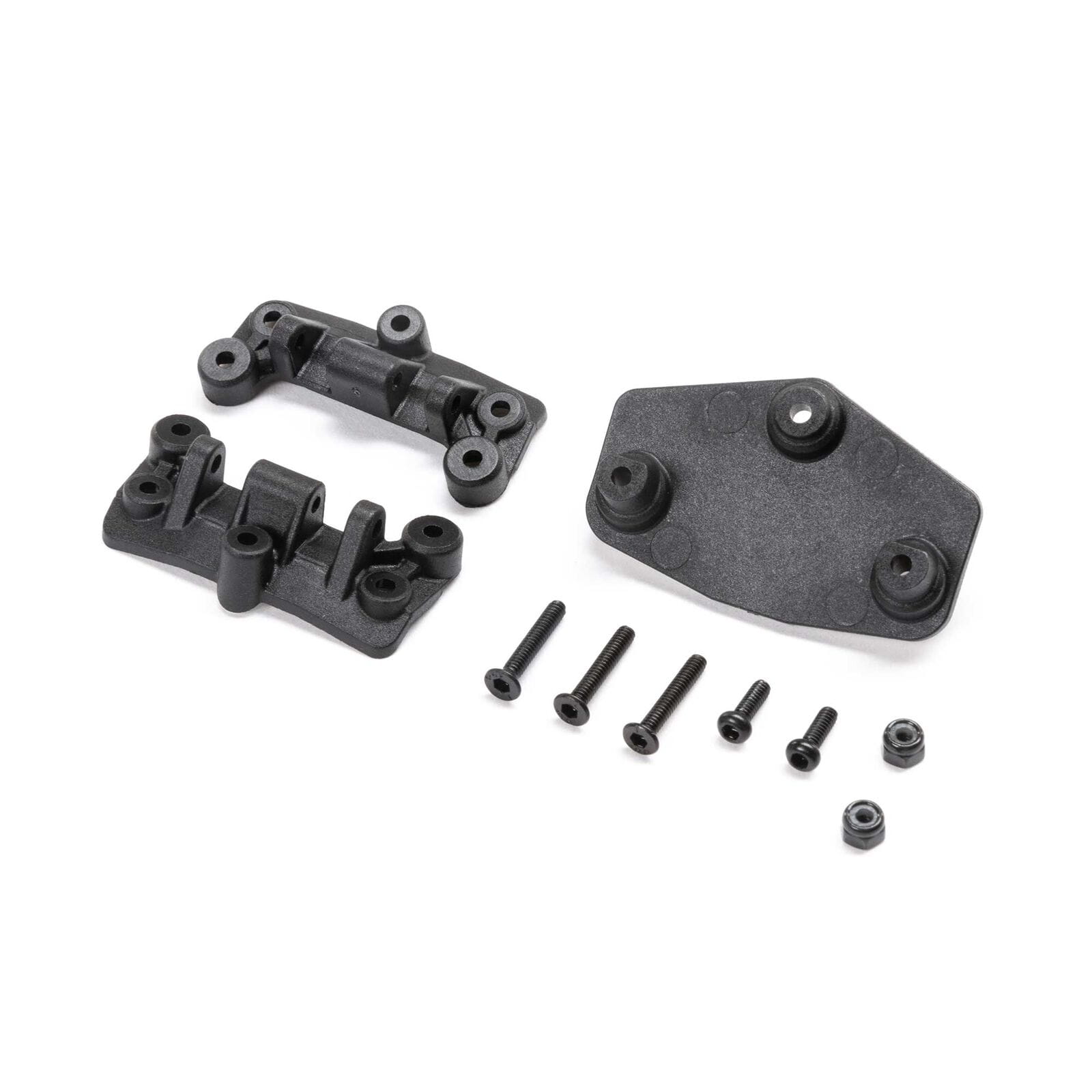 Losi Upper 4-link Mount and Servo Plate_ Mini LMT - RC-Zubehoer