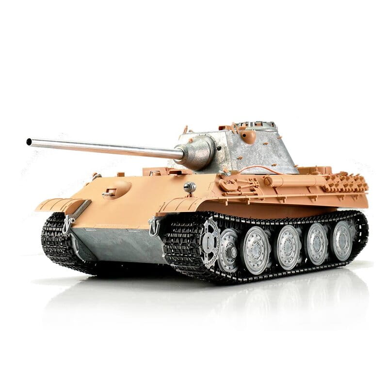 Torro 1:16 RC Panzer Panther F unlackiert BB + Solution Box