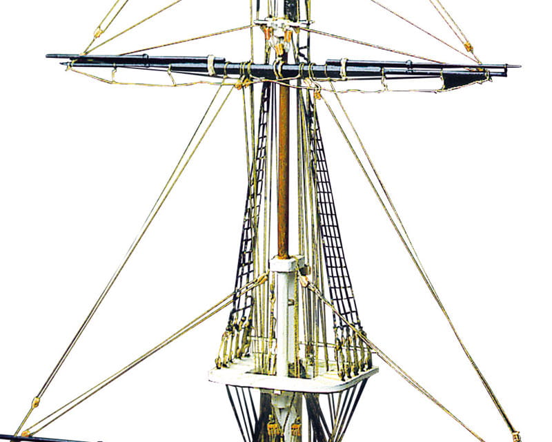 Mamoli USS Consitution Mast 1:93 Holz Bausatz
