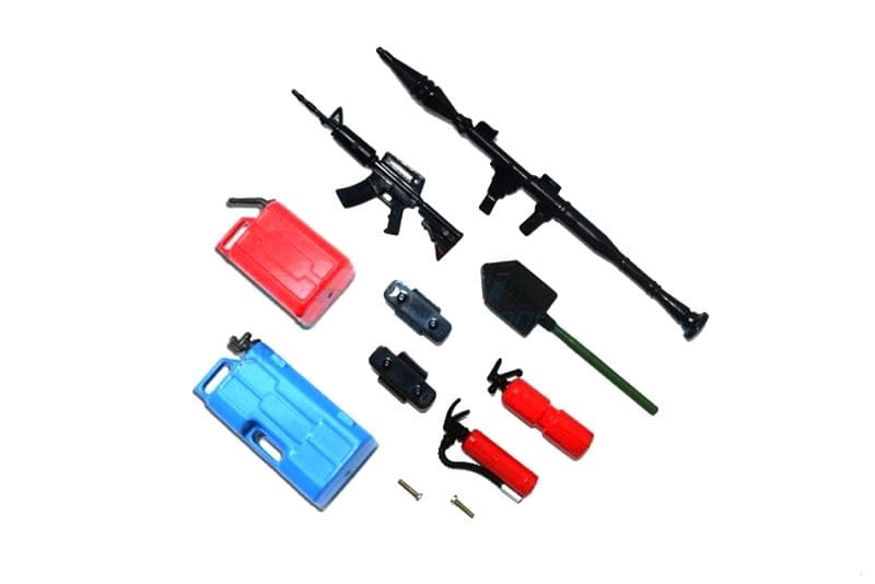 GPM Kunststoff Militaer Set fuer Traxxas TRX4 - 6 - RC-Zubehoer GPM Kunststoff Militaer Set fuer Traxxas TRX4 - 6 - RC-Zubehoer