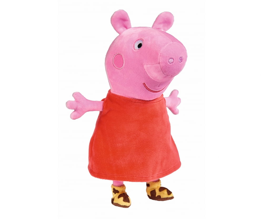 Simba Peppa Pig Plüsch Peppa mit Sound, 22cm