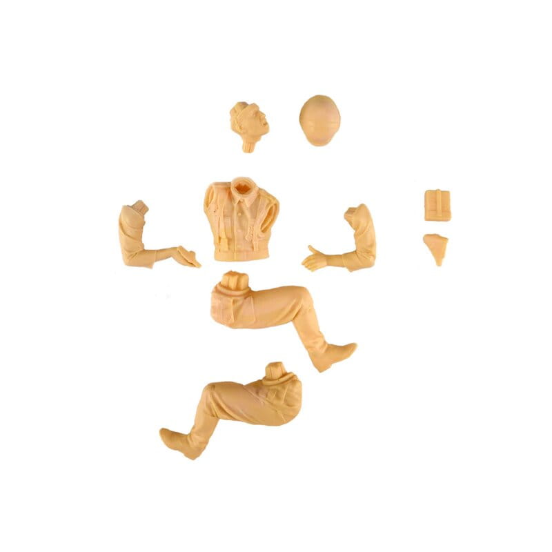 Torro 1_16 Figurenbausatz Schwimmwagen Schuetze - RC-Zubehoer