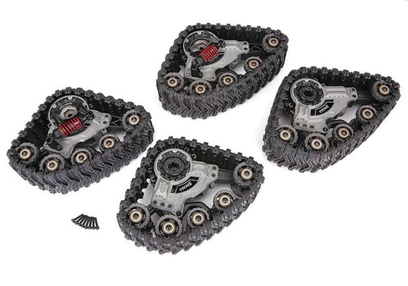 Traxxas TRX-4 Deep-Terrain Traxx Set mit All-Terrain Raedern fuer verbesserte Traktion