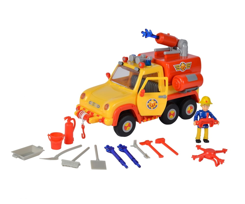 Simba Toys Sam Feuerwehrauto Venus 2.0 mit Figur