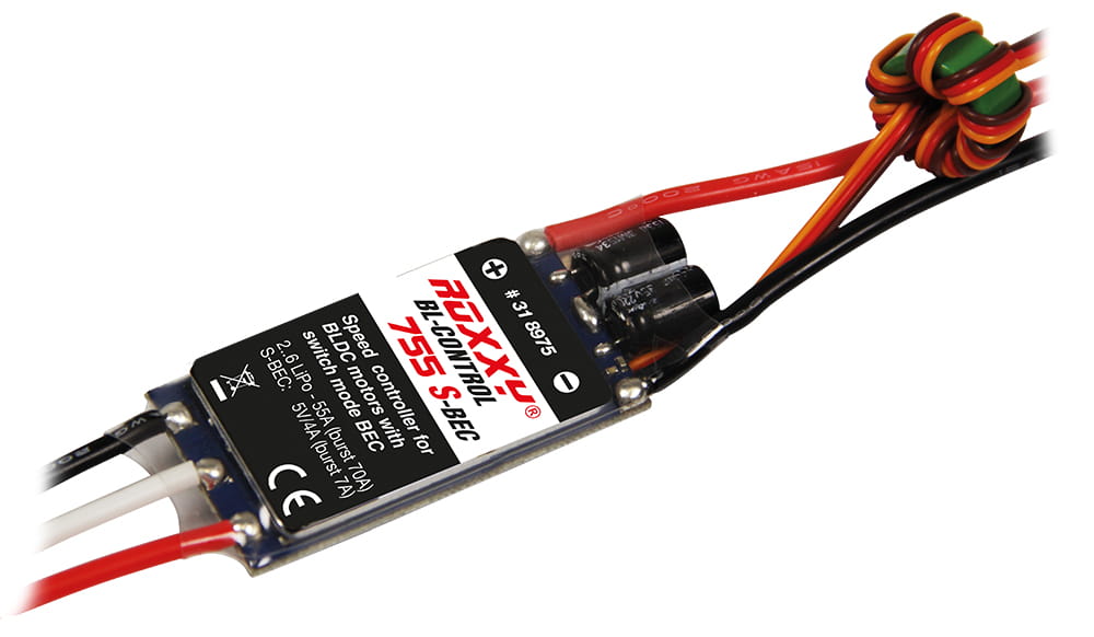 Multiplex ROXXY Brushless Regler BL-Control 755 S-BEC Multiplex ROXXY Brushless Regler BL-Control 755 S-BEC - RC-Zubehoer