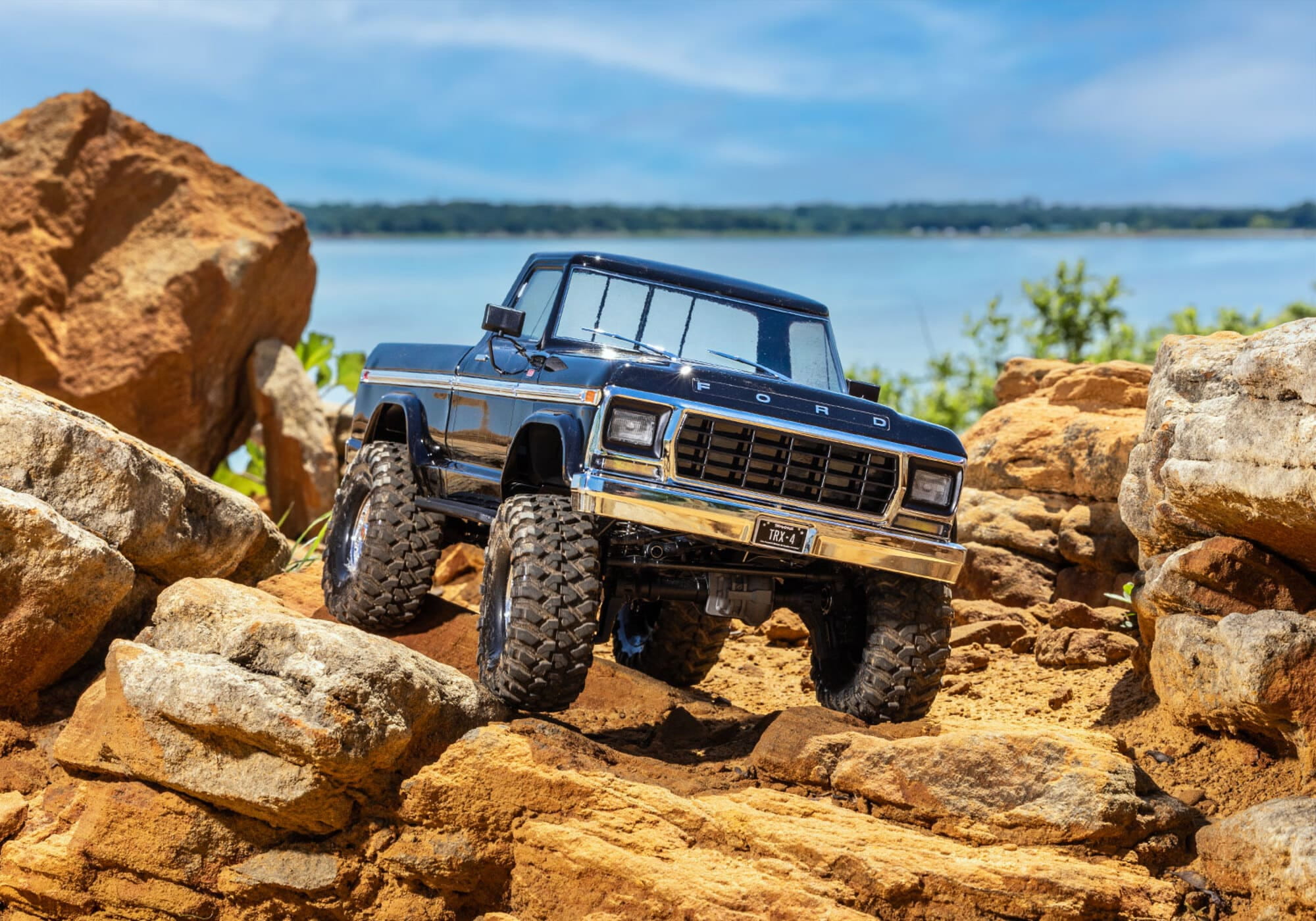 Traxxas RC Crawler TRX-4 Ford F150 Ranger XLT 1_10 RTR Schwarz