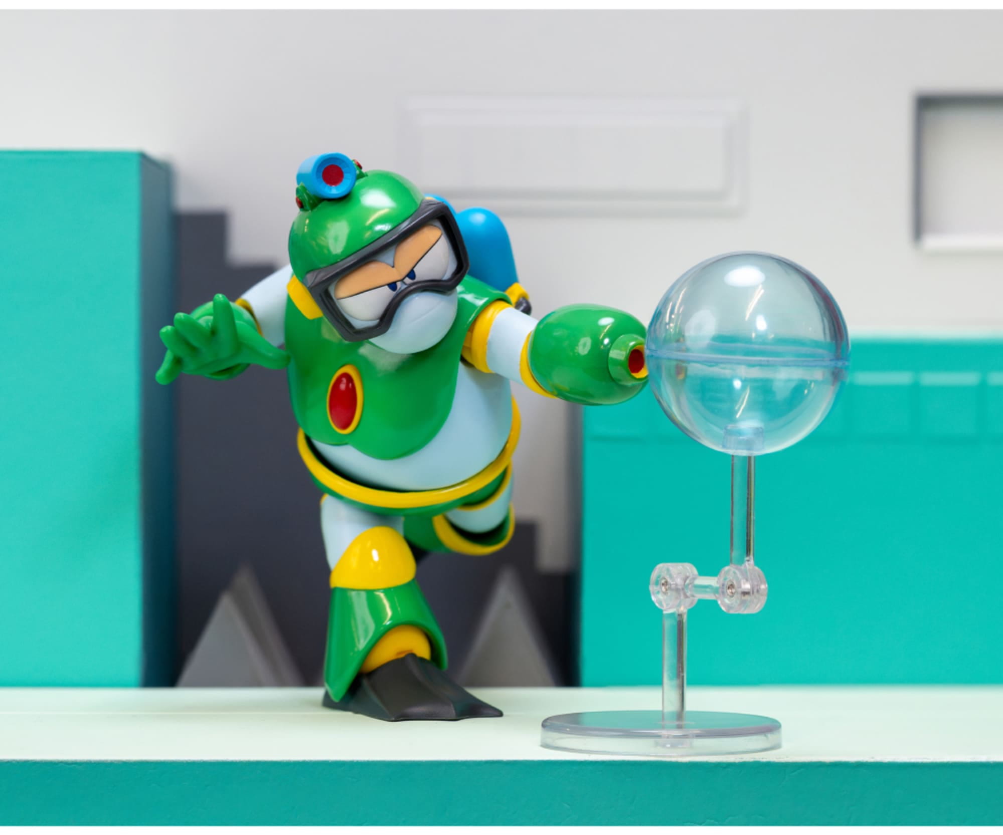Jada Mega Man Bubble Man 4.5_ Figuren - RC-Zubehoer