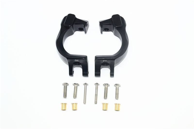 GPM Alu C-Hubs vorn schwarz fuer ARRMA Granite_ Big Rock_ Senton - RC-Zubehoer