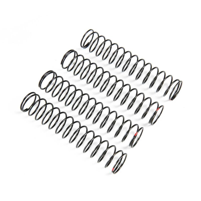 Losi Shock Spring Soft_ Red_ 2.2 rate _4__ LMT - RC-Zubehoer