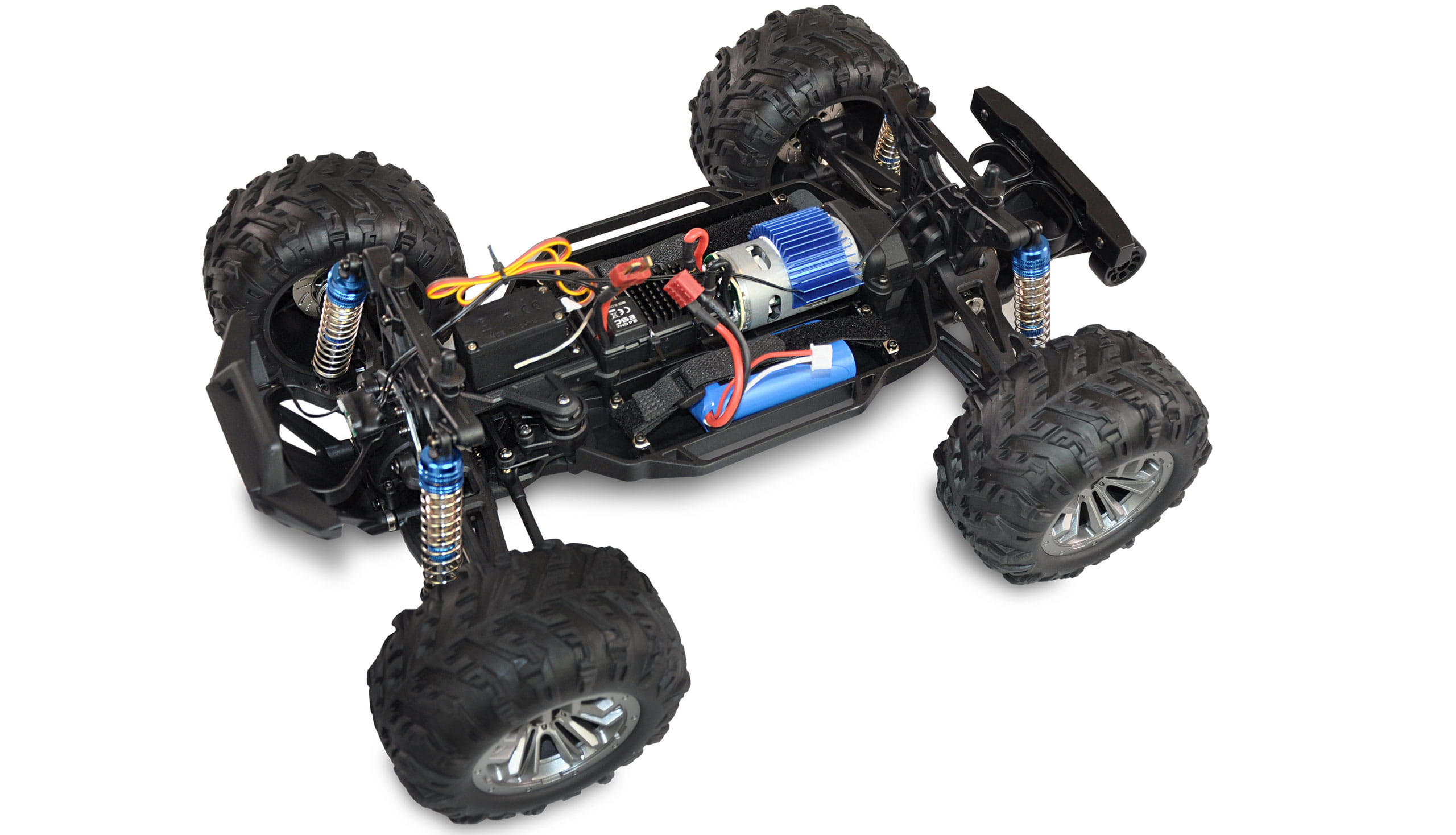 Amewi Daphoenodon RC Monstertruck 4WD 1:12 mit Gyro RTR, blau