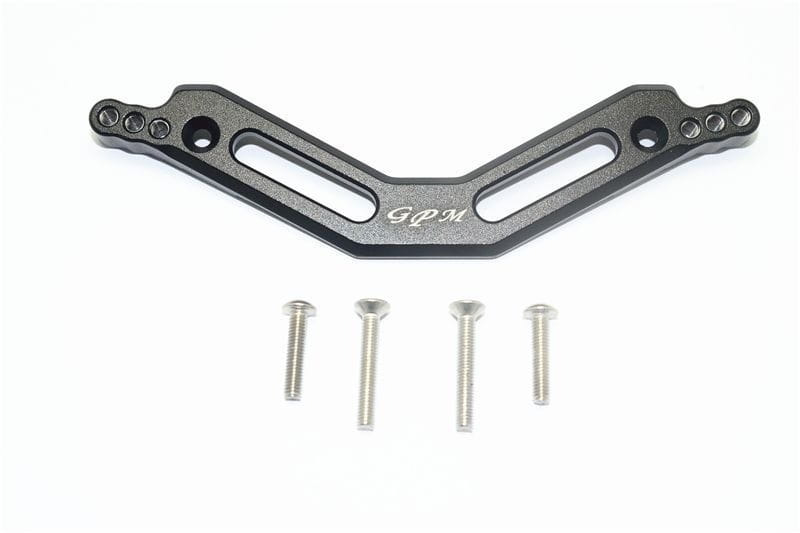 GPM Alu Daempfersteher hinten schwarz fuer ARRMA Granite_ Big Rock_ Senton - RC-Zubehoer