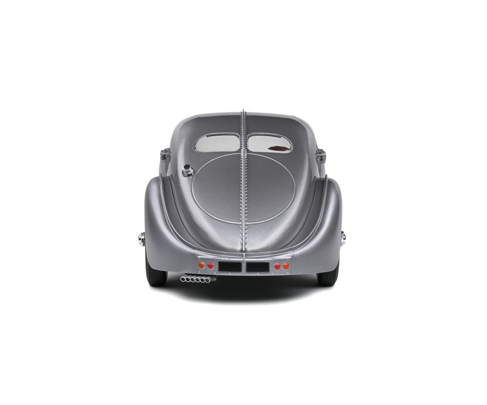 Solido Bugatti Type 57 SC Atlantic Mattsilber Modellauto 1_18