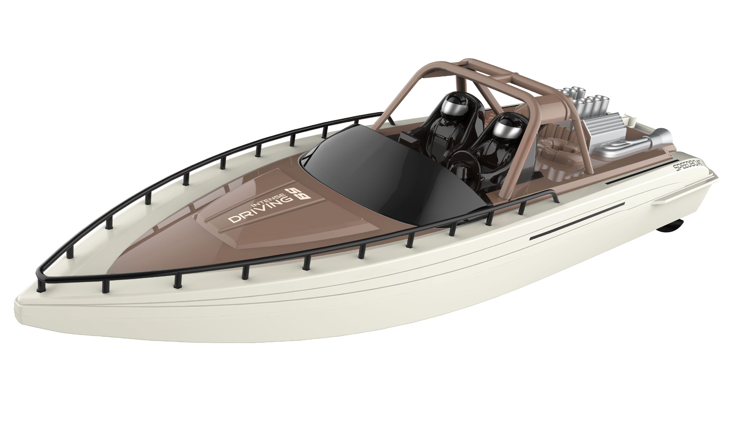 Amewi RC Speed Boot Aimee 380mm mit 2x 340er Brushed Motoren und Li-Ion Akku