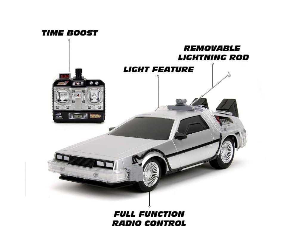Jada Back to the Future RC Time Machine 1:16
