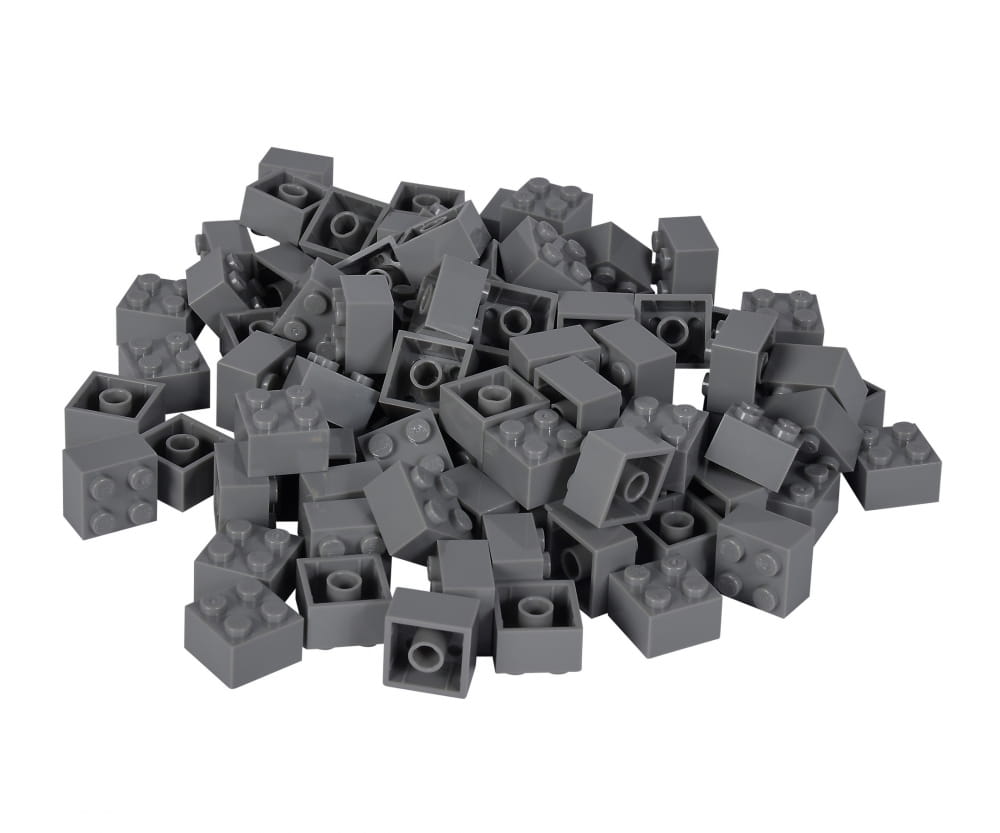 Androni Blox 100 Bausteine graue 4er Steine in Dose