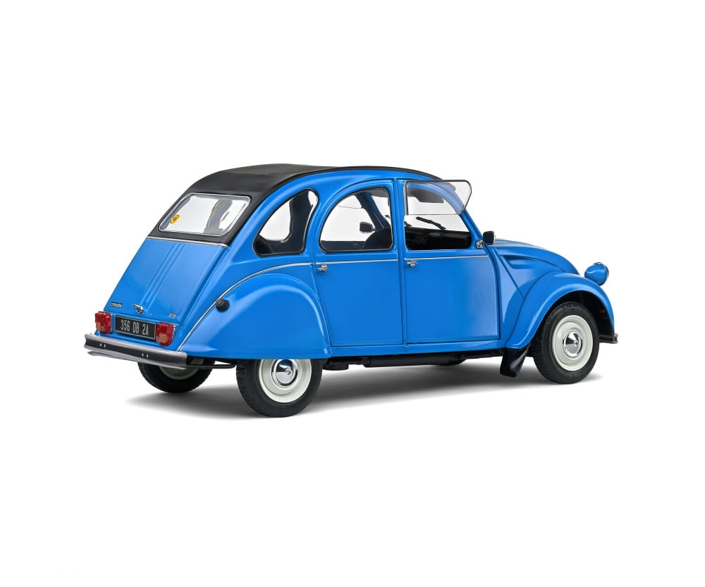 Solido 1:18 Citroen 2CV6 bl. Petrole Modellauto