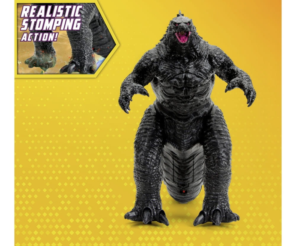 Jada Godzilla Heat-Ray Breath RC Figur 63 cm mit Licht_ Sound und Wasserdampf Hitzestrahl