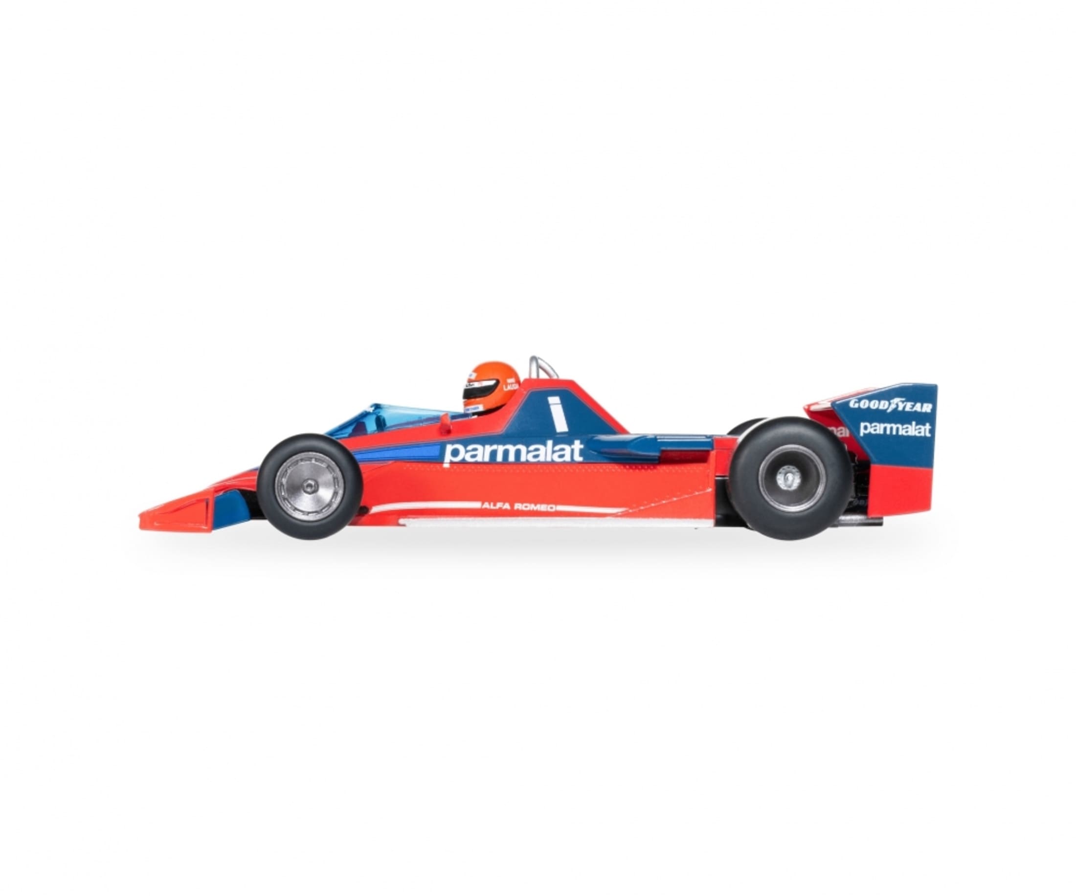 Scalextric 1:32 Brabham BT45 Lauda Itali Slotcar - Rennbahnauto