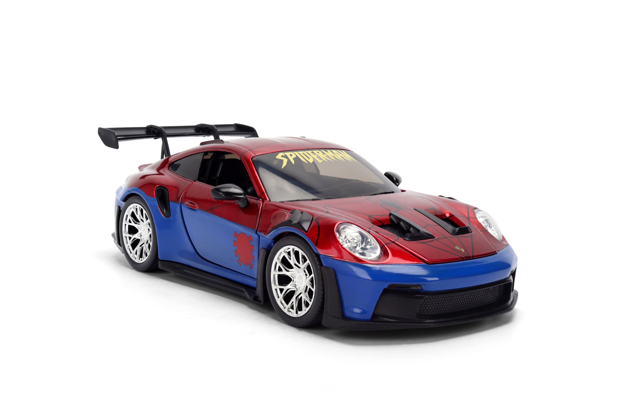 Jada Toys Marvel Spider-Man Porsche 911 GT3 RS 992 1_24 mit Figur