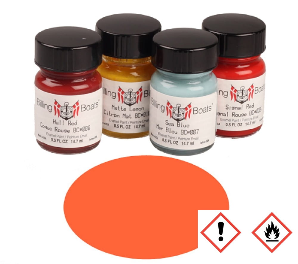 Billing Boats Orange 22 ml Acryl Farbe Billing Boats Orange 22 ml Acryl Farbe