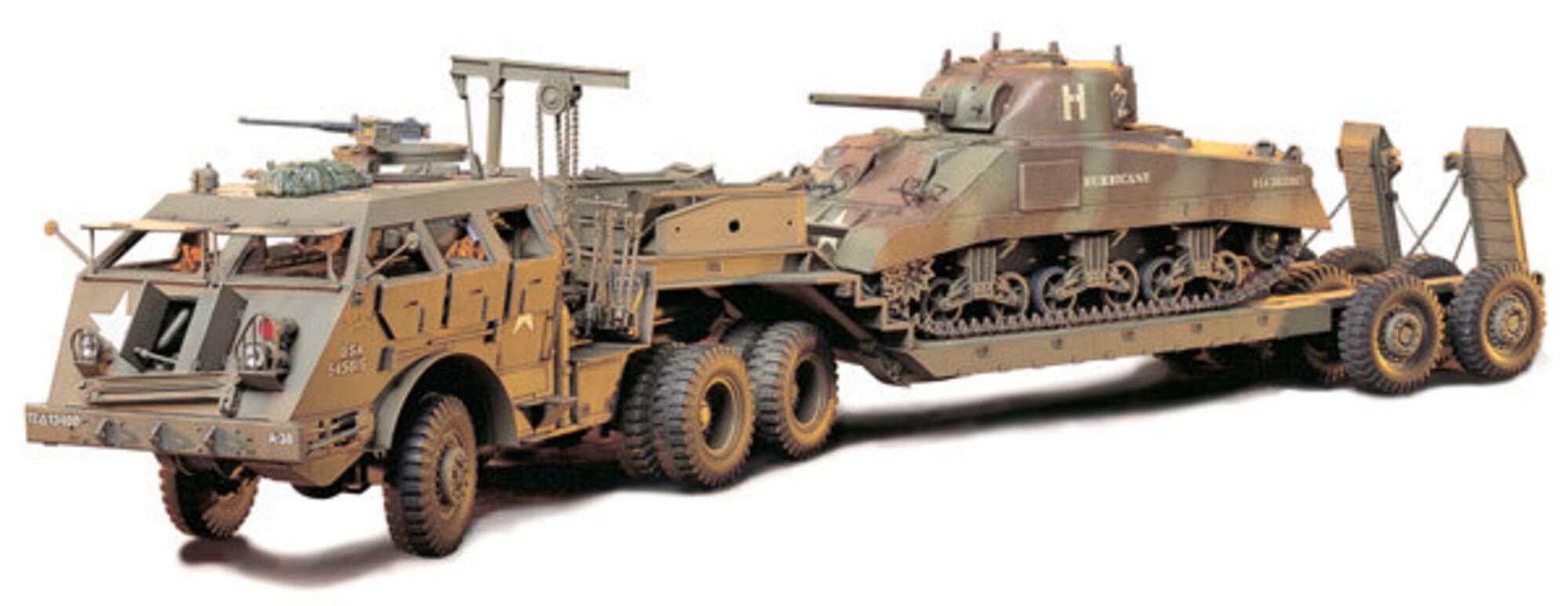 Tamiya 1_35 US 40to Transporter Dragon Wagon Plastikmodellbausatz_